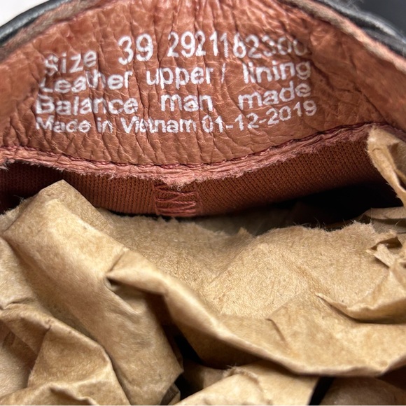 Dansko Becki Black Leather Waterproof Heeled Ankle Boots Women’s Size 9 EUR 39 - Picture 12 of 12